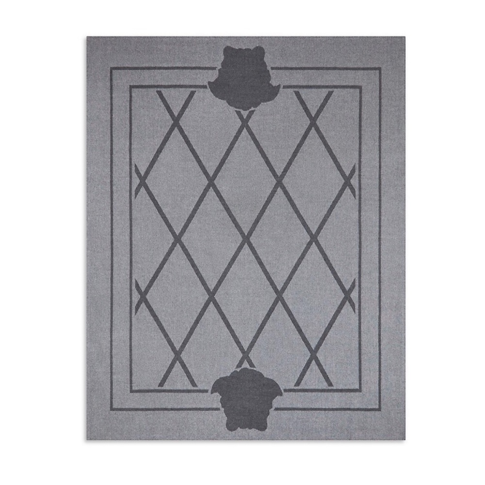 Versace Medusa throw blanket NWT and box